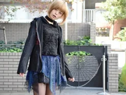 ACDC RAG Asymmetrical Spider Skirt Discount