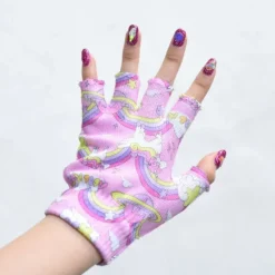 ACDC RAG Original Unicorn Fingerless Gloves