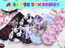 ACDC RAG Pastel Cat Socks Best