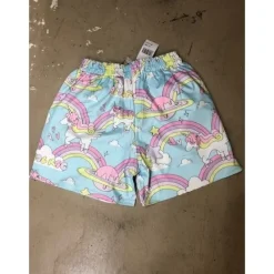 Bottoms>ACDC RAG Rainbow Shorts