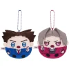 Ace Attorney Squishy Mini Plushie Phoenix Wright/Miles Edgeworth Sale