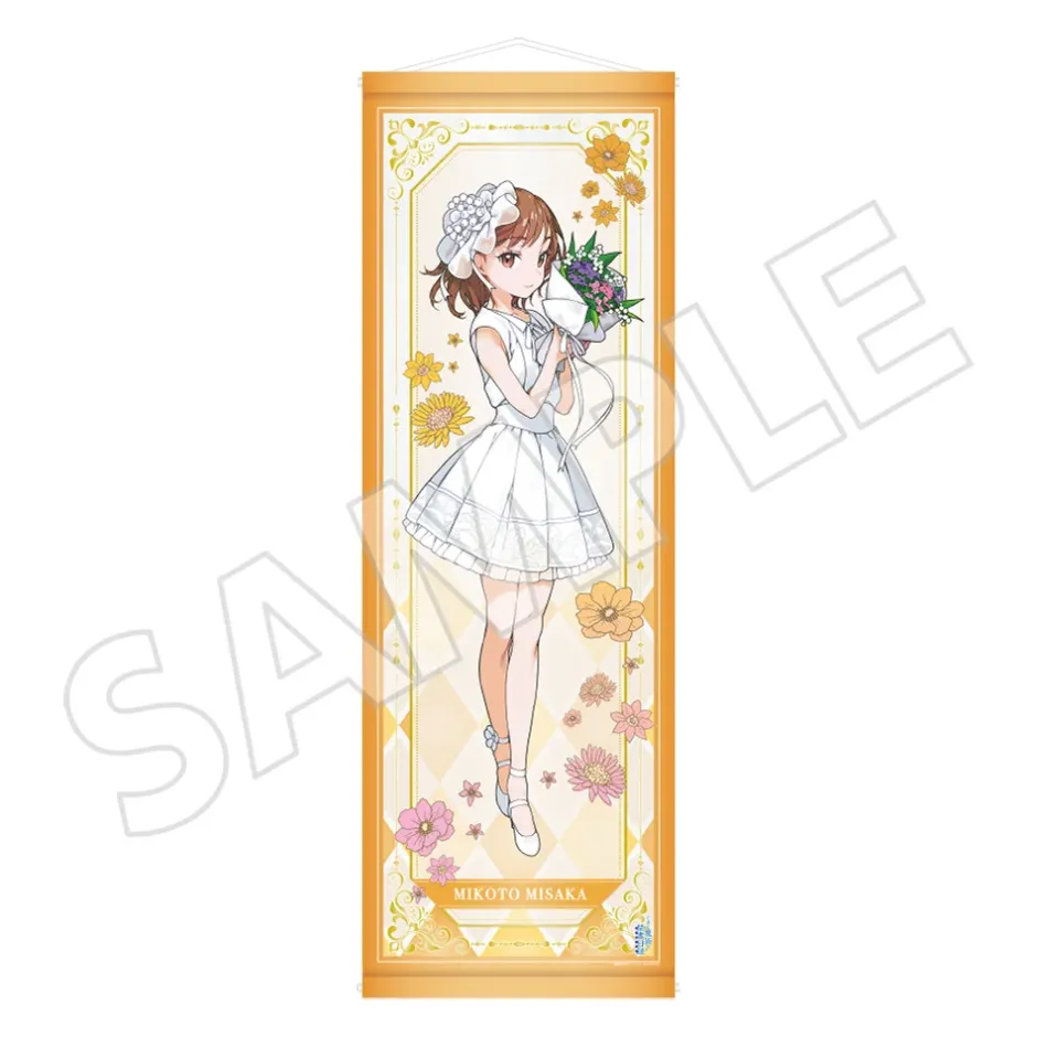 Tapestries>A Certain Magical Index 20th Anniversary Big Tapestry White Dress Ver. Mikoto Misaka