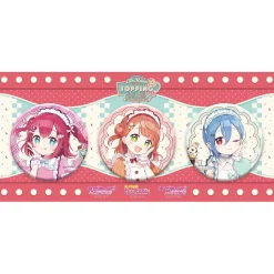 Other Goods>AiScReam Presents TOPPING LIVE Come See Me Before I Melt ♡♡♡ 3 Tin Badges Set