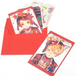 Postcards>Akiakane Postcard Set: Red