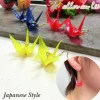 aller au lit Origami Crane Colored Earrings Discount