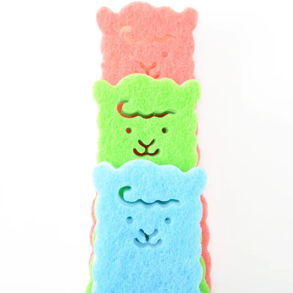 Cookware & Kitchen Tools>Alpaca Long Sponges (3-Color Set)