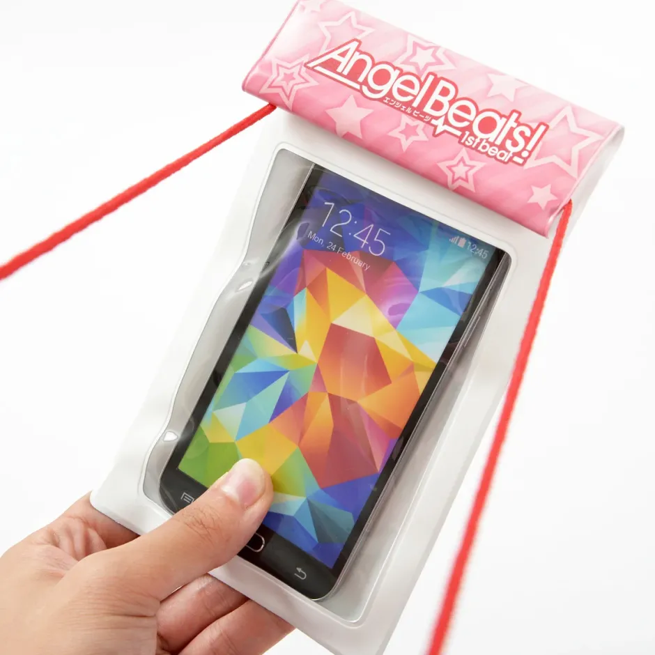 Angel Beats! 1st Beat Iwasawa Splashproof Smartphone Pouch Outlet