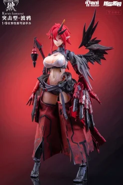 Animester Wolf-Mastiff Force Karasu Samurai 1/9 Scale Figure Hot