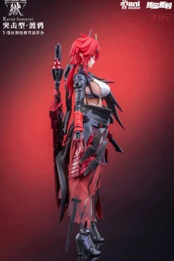 Animester Wolf-Mastiff Force Karasu Samurai 1/9 Scale Figure Hot