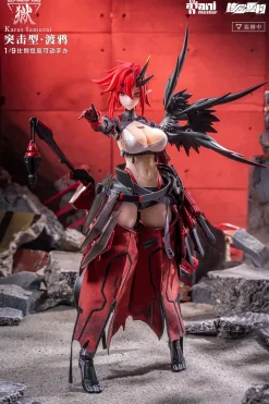 Animester Wolf-Mastiff Force Karasu Samurai 1/9 Scale Figure Hot