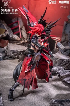 Animester Wolf-Mastiff Force Karasu Samurai 1/9 Scale Figure Hot