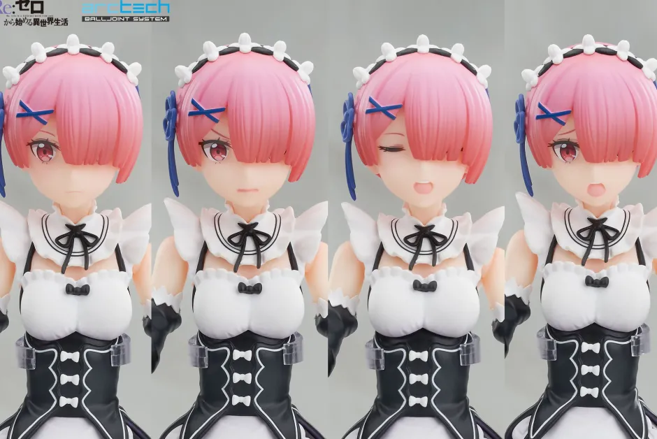 Action Figures>Arctech Series Re:ZERO -Starting Life in Another World- Ram & Rem Set 1/8 Scale Action Figure
