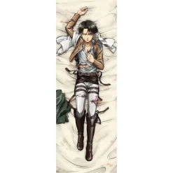 Cushions>Attack on Titan Dakimakura Pillow Cover Levi