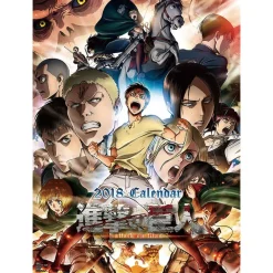 Calendars>Attack on Titan 2018 Calendar