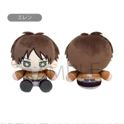 Medium Plushies>Attack on Titan Mini Osuwari Tapinui Plushie Eren