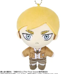 Small Plushies>Attack on Titan Pokecco Mascot Plushie Erwin