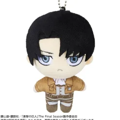 Small Plushies>Attack on Titan Pokecco Mascot Plushie Levi
