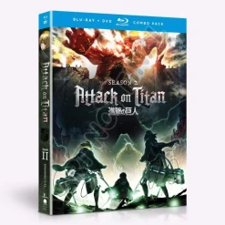 Attack on Titan: Season 2 Blu-ray/DVD Combo Pack New