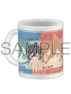Attack on Titan x Pas Chara Mug Collection New