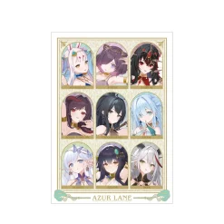Azur Lane A3-Size Matte Effect Poster Group: Dancer Ver. Online
