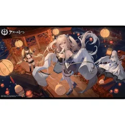 Azur Lane Rubber Mat Anchorage & Hornet II & Yorktown II Hot