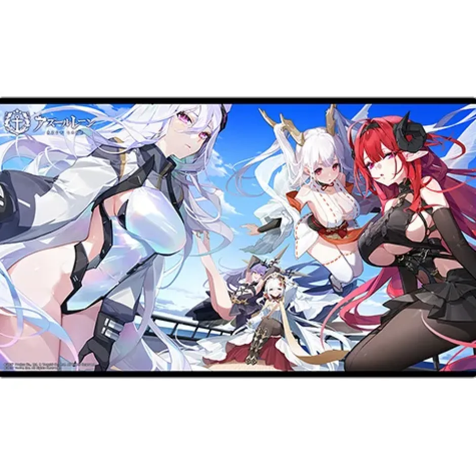 Azur Lane Rubber Mat Kearsarge & Hindenburg & Felix Schultz & Flandre & Shimanto Discount