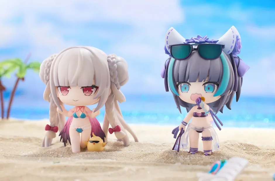 Nendoroid & Mini Figures>Azur Lane Swimsuit Chibi Figure Vol. 2 Set of 3