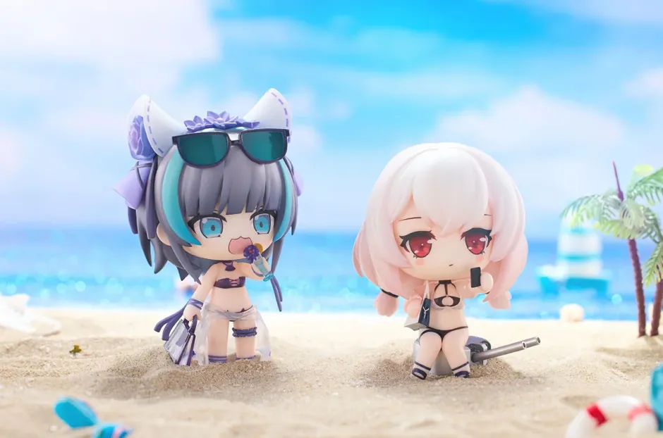 Nendoroid & Mini Figures>Azur Lane Swimsuit Chibi Figure Vol. 2 Set of 3