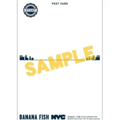 Banana Fish NYC Postcard Set Discount