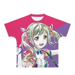 BanG Dream! Girls Band Party! Arisa Ichigaya Ani-Art Unisex Full Graphic T-Shirt Vol. 4 Discount