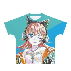 Tops>BanG Dream! Girls Band Party! Chu-chu Ani-Art Unisex Full Graphic T-Shirt Vol. 4