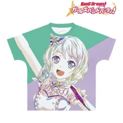 Tops>BanG Dream! Girls Band Party! Eve Wakamiya Ani-Art Unisex Full Graphic T-Shirt Vol. 4