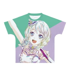 Tops>BanG Dream! Girls Band Party! Eve Wakamiya Ani-Art Unisex Full Graphic T-Shirt Vol. 4