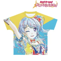 Tops>BanG Dream! Girls Band Party! Kanon Matsubara Ani-Art Unisex Full Graphic T-Shirt Vol. 4