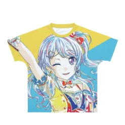 Tops>BanG Dream! Girls Band Party! Kanon Matsubara Ani-Art Unisex Full Graphic T-Shirt Vol. 4