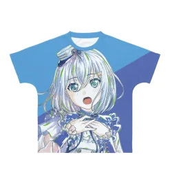 Tops>BanG Dream! Girls Band Party! Mashiro Kurata Ani-Art Unisex Full Graphic T-Shirt Vol. 4