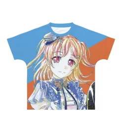 Tops>BanG Dream! Girls Band Party! Nanami Hiromachi Ani-Art Unisex Full Graphic T-Shirt Vol. 4