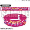 BanG Dream! Girls Band Party! Poppin'Party 5th☆Live Anniversary Wristband Clearance