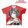 BanG Dream! Girls Band Party! Ran Mitake Ani-Art Unisex Full Graphic T-Shirt Vol. 4 Sale