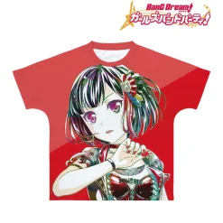 BanG Dream! Girls Band Party! Ran Mitake Ani-Art Unisex Full Graphic T-Shirt Vol. 4 Sale
