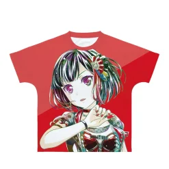 BanG Dream! Girls Band Party! Ran Mitake Ani-Art Unisex Full Graphic T-Shirt Vol. 4 Sale