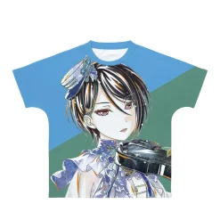 Tops>BanG Dream! Girls Band Party! Rui Yashio Ani-Art Unisex Full Graphic T-Shirt Vol. 4