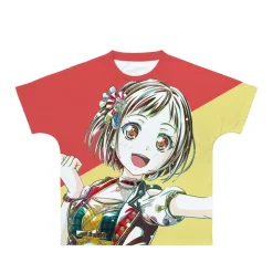 BanG Dream! Girls Band Party! Tsugumi Hazawa Ani-Art Unisex Full Graphic T-Shirt Vol. 4 Sale