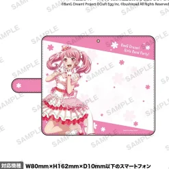 BanG Dream! Girls Band Party! 2022 Ver. Pastel＊Palettes Notebook-Style Smartphone Case L Vol. 2 Outlet