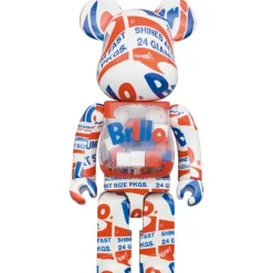 BE＠RBRICK Andy Warhol Brillo 2022 100％ & 400％ Online