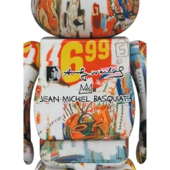 Be@Rbrick>BE@RBRICK Andy Warhol x Jean-Michel Basquiat Vol. 4 1000%