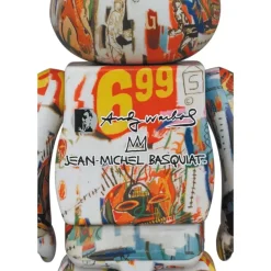 BE@RBRICK Andy Warhol x Jean-Michel Basquiat Vol. 4 400% Discount