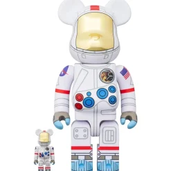 Be@Rbrick>BE@RBRICK Apollo17 Astronaut 100％ & 400％