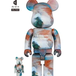 Be@Rbrick>BE＠RBRICK Benjamin Grant Overview Lake Natron 100％ & 400％ Set