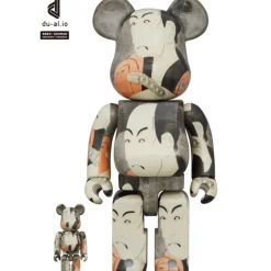 Be@Rbrick>BE＠RBRICK Boston Museum Toshusai Sharaku: Ichikawa Omezo no Yakko Ippei 100% & 400%